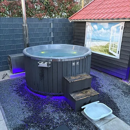 Wellness Hottub & Sauna In Het Bos Horská chata Putten