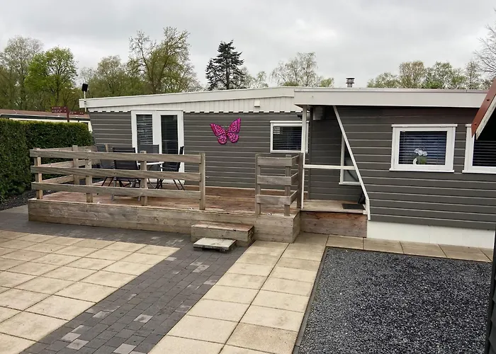 شاليه Wellness Hottub & Sauna In Het Bos