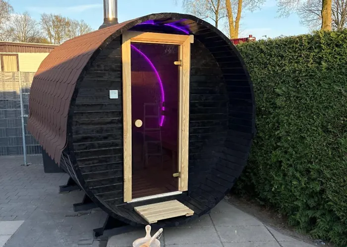 شاليه Wellness Hottub & Sauna In Het Bos